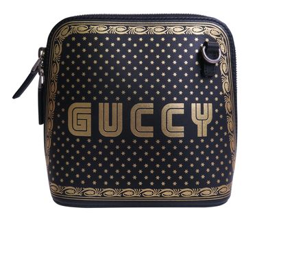 Gucci x Sega GUCCY Stars Mini Dome Shoulder Bag, front view